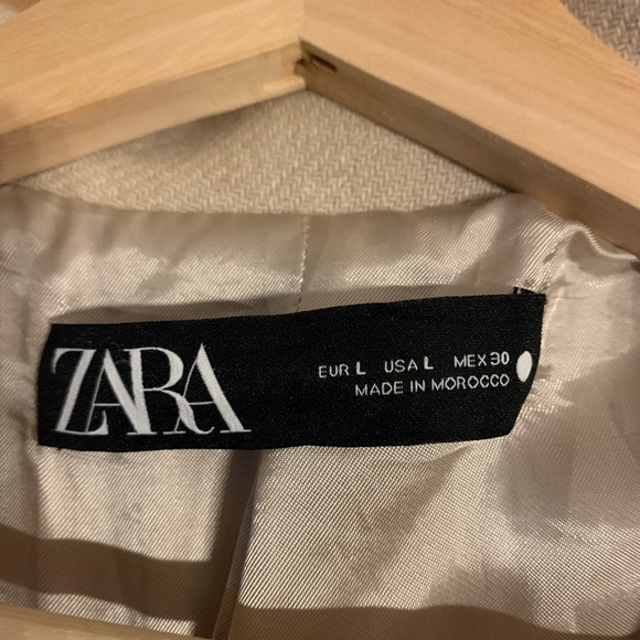 Zara wool high neck coat - Picture 11 of 12